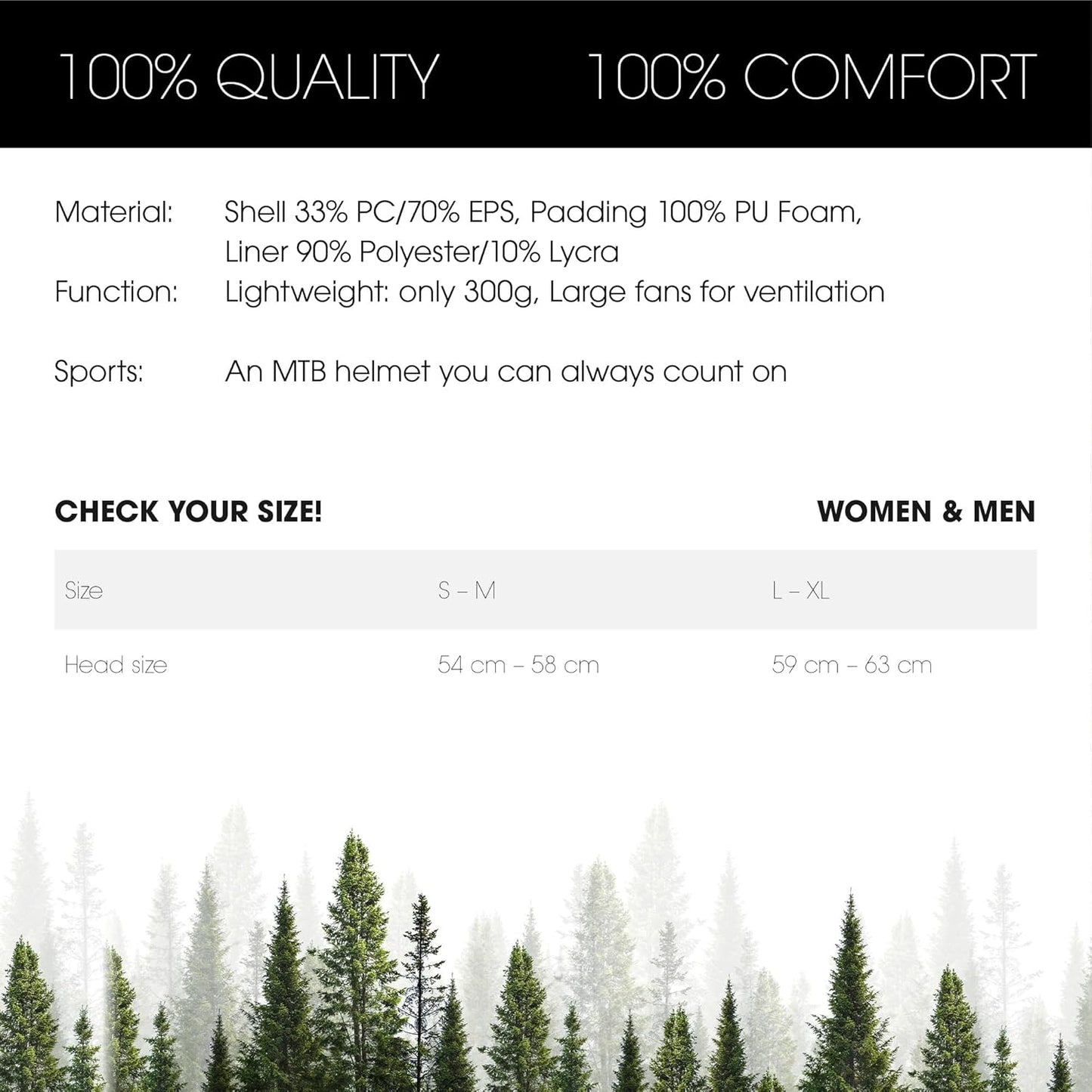 Ultimate Trailfinder Mountain Bike Helmet - Lightweight, Adjustable & Safe for All Terrains