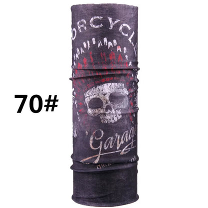 Stylish Dragon Print Multifunctional Bandana Scarf - Perfect for Summer Adventures!