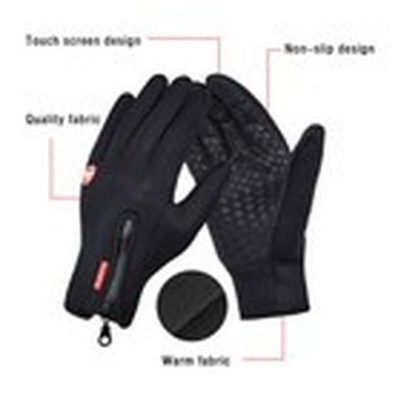 Ultimate Winter Waterproof Thermal Touch Screen Gloves for Men & Women - Windproof & Warm!