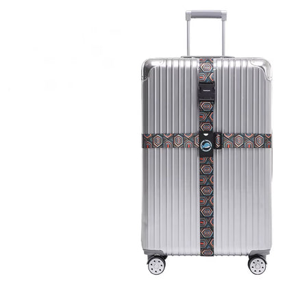 Anti-Theft Luggage Buckle Cross Strap Adjustable Bundling Packing Baggage Belt Cross Strap Suitcase Belts Bag Part Accessories
