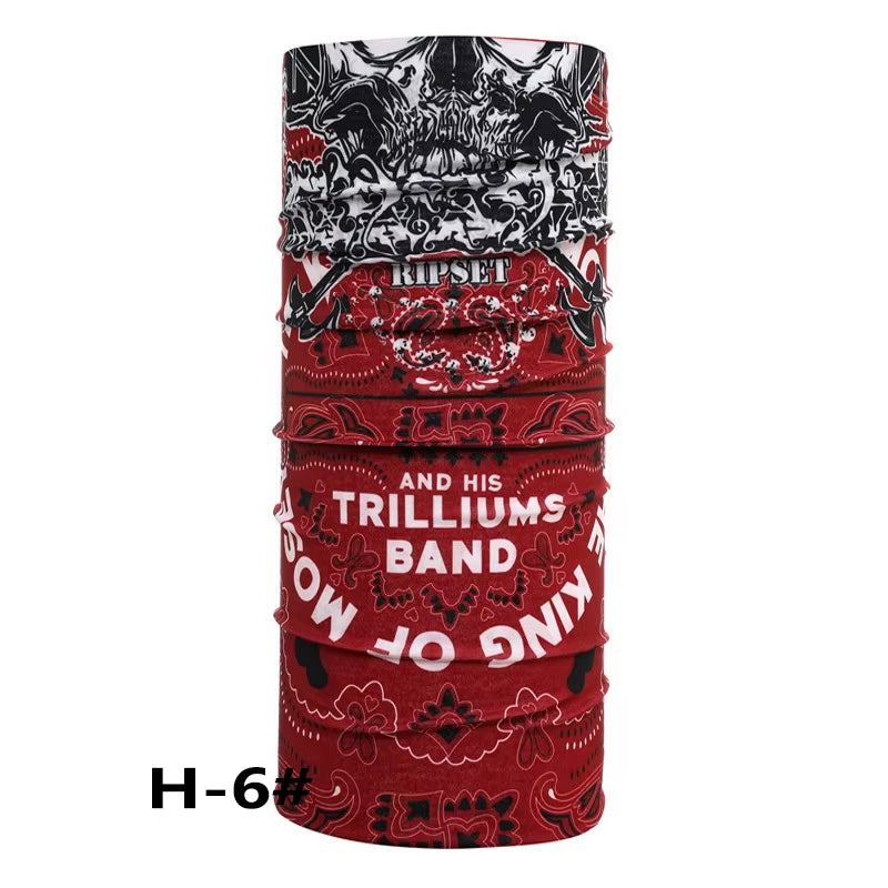 Stylish Dragon Print Multifunctional Bandana Scarf - Perfect for Summer Adventures!