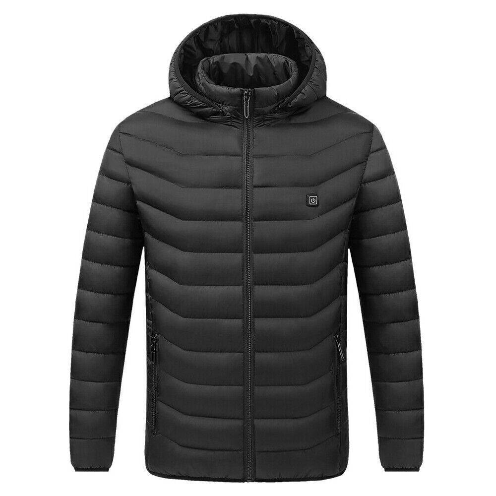 Unisex USB Heated Jacket - Ultimate Winter Warmth with Electric Heating Pad
