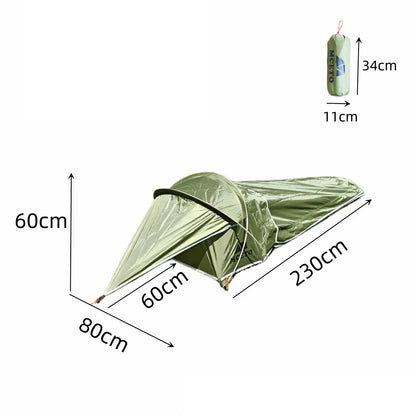 Ultralight Waterproof Bivy Tent for Solo Camping, Hiking, and Backpacking