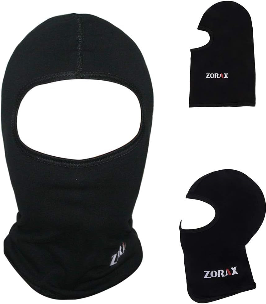 Ultimate Black Windproof Balaclava for Men & Women - Thermal Full Face Mask for Motorcycling & Cycling in Winter