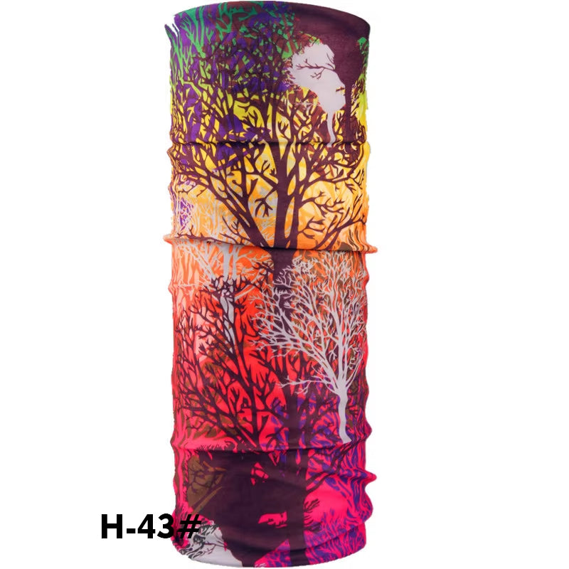 Stylish Dragon Print Multifunctional Bandana Scarf - Perfect for Summer Adventures!