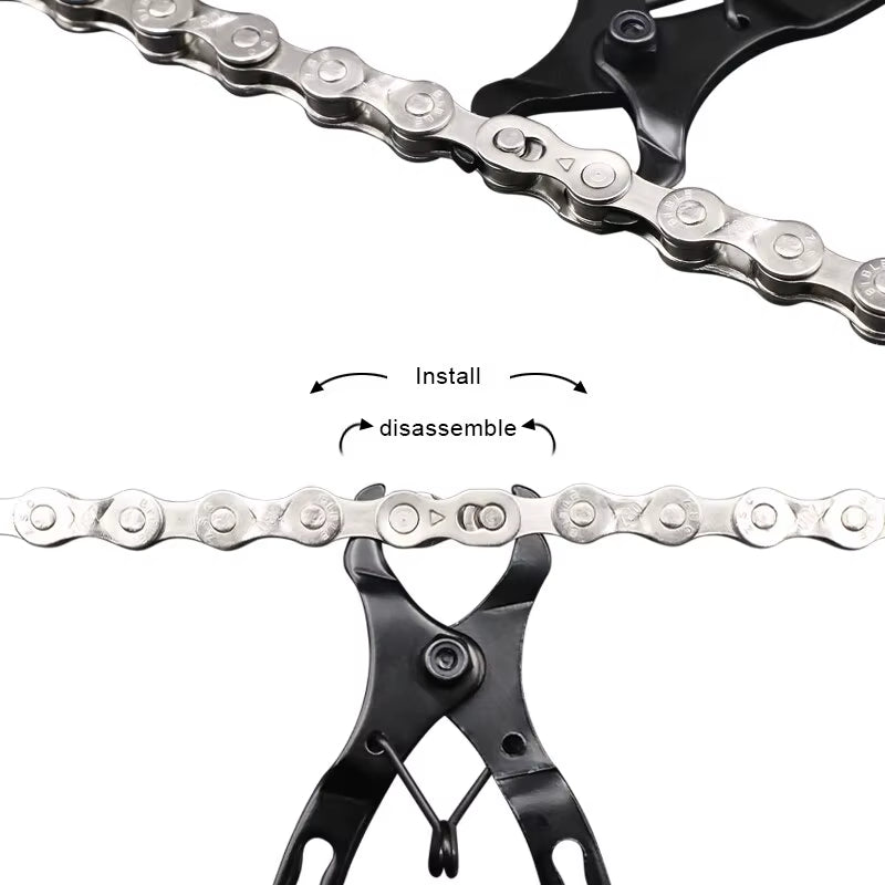 Mini Bicycle Chain Buckle Pliers - Quick Release Magic Link Clamp for Easy MTB & Road Cycling Repairs
