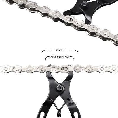 Mini Bicycle Chain Buckle Pliers - Quick Release Magic Link Clamp for Easy MTB & Road Cycling Repairs