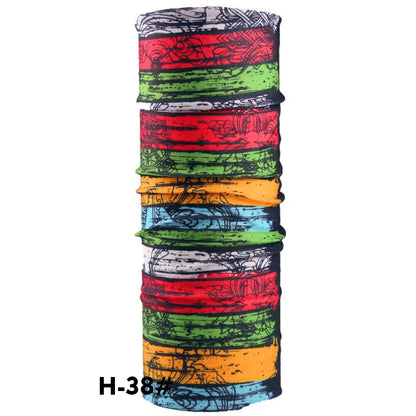 Stylish Dragon Print Multifunctional Bandana Scarf - Perfect for Summer Adventures!