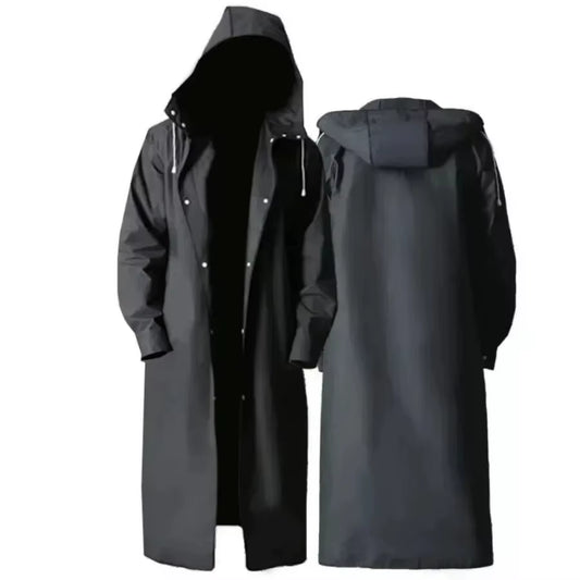 1PC Disposable Raincoat Long Full-Body Rain-Proof Men'S Adult Women Ransparent Portable