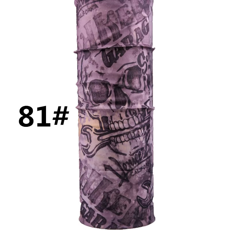 Stylish Dragon Print Multifunctional Bandana Scarf - Perfect for Summer Adventures!