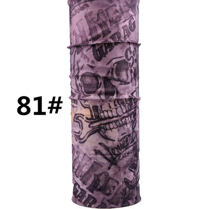 Stylish Dragon Print Multifunctional Bandana Scarf - Perfect for Summer Adventures!