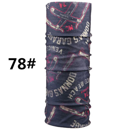 Stylish Dragon Print Multifunctional Bandana Scarf - Perfect for Summer Adventures!