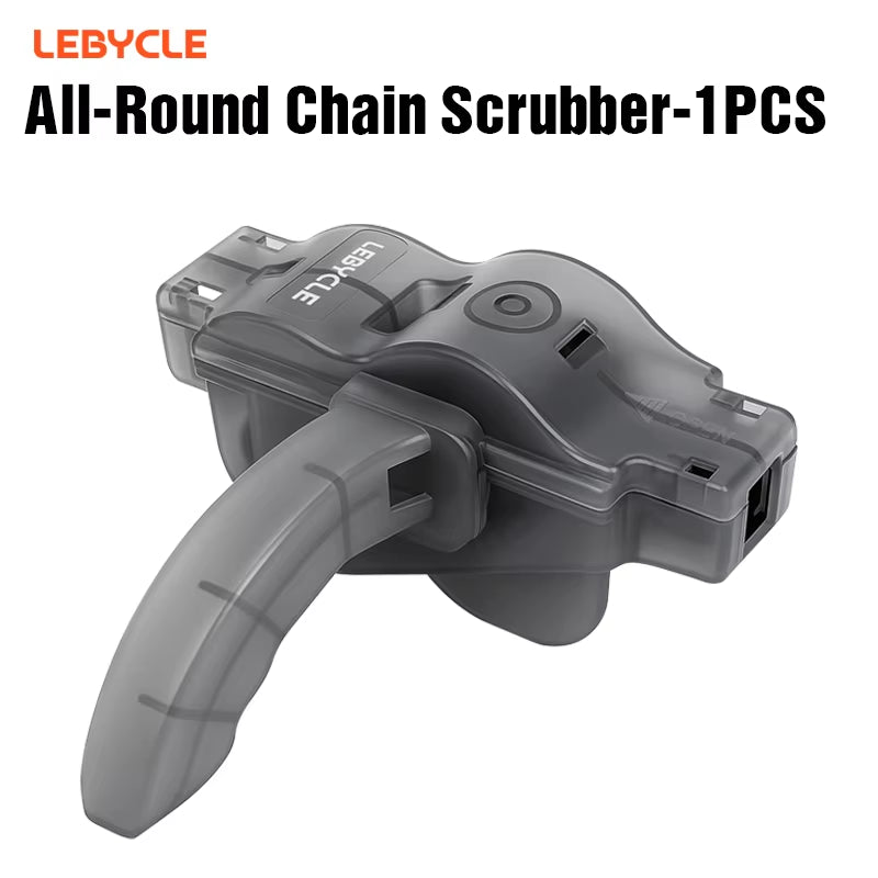 Ultimate MTB Bike Chain Cleaner Tool - Effortless Rust Removal & Maintenance Scrubber