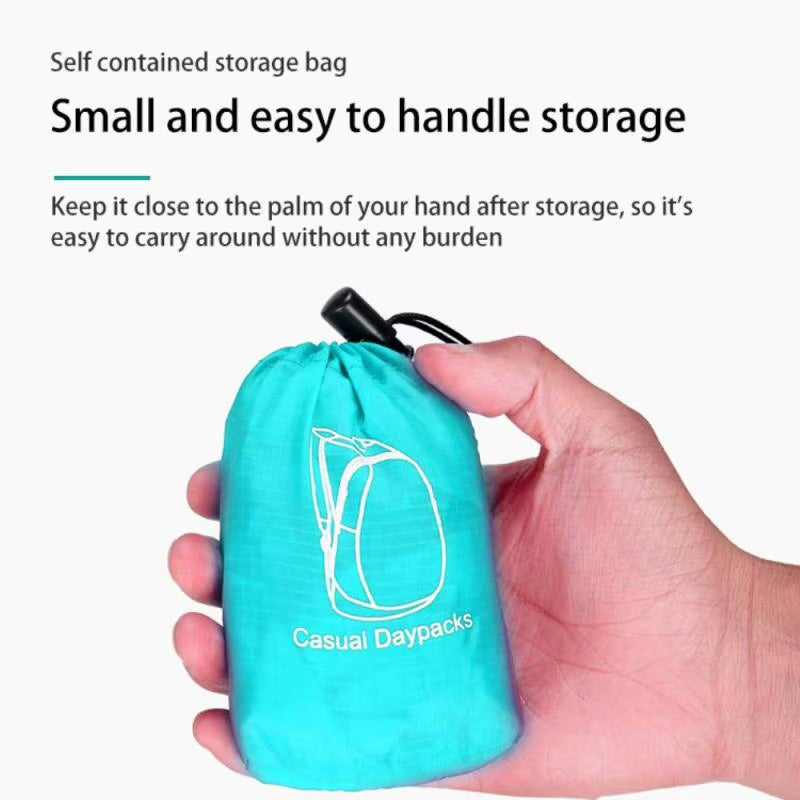 Ultralight Folding Bag Men Women Waterproof High-Volume Portable Backpack Lightweight Travel Bags Outdoor Sports Daypack