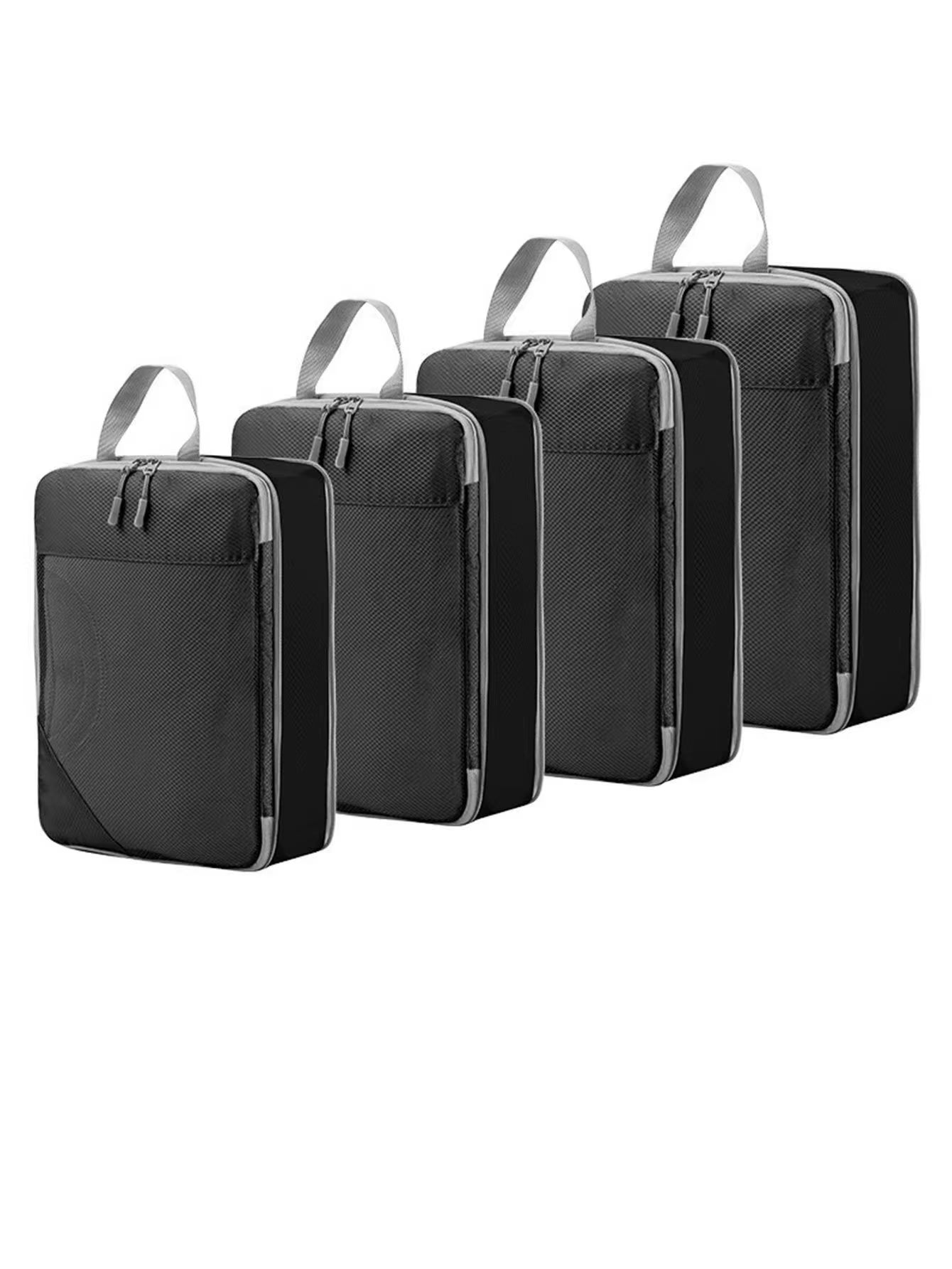Compression Packing Cubes for Suitcases Travel Accessories Expandable Packing Organizers Lightweight Travel Organizer Cubes