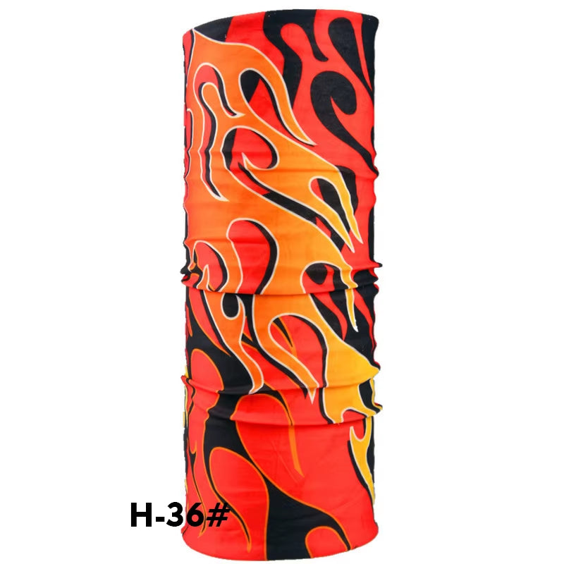 Stylish Dragon Print Multifunctional Bandana Scarf - Perfect for Summer Adventures!