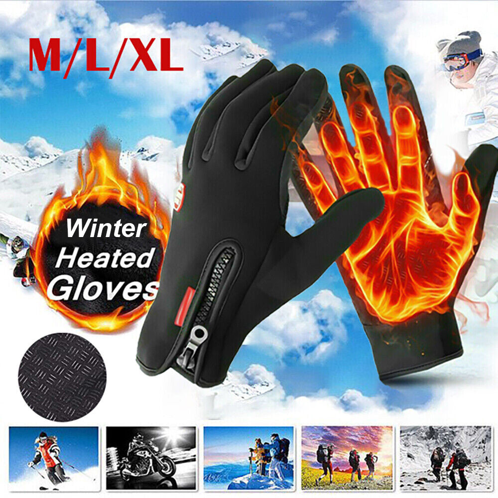 Ultimate Winter Waterproof Thermal Touch Screen Gloves for Men & Women - Windproof & Warm!
