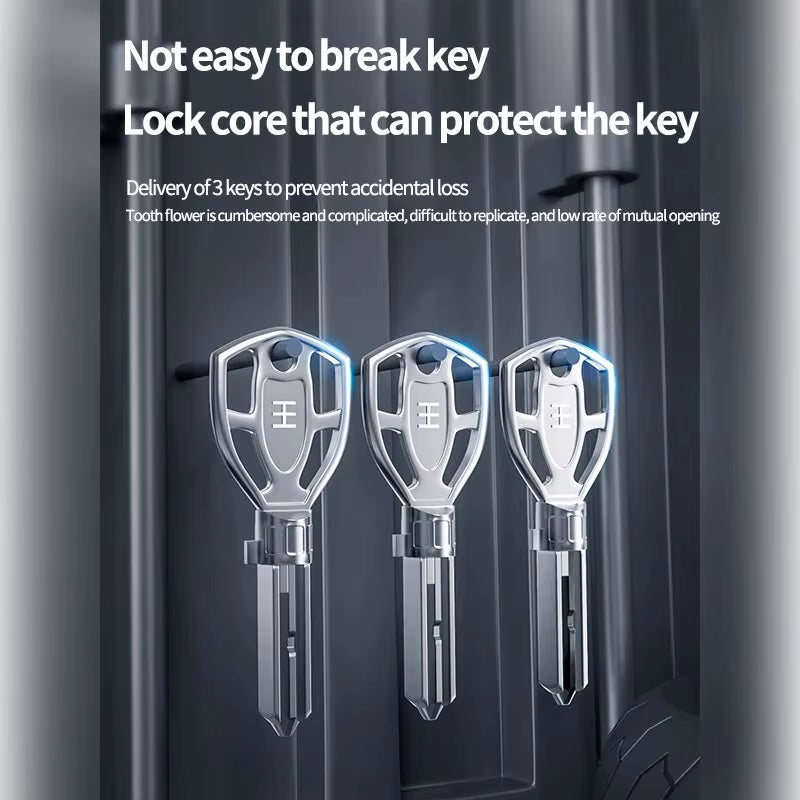 Heavy-Duty U Lock - Ultimate Anti-Theft Solution for Bicycles, Motorcycles, and Scooters