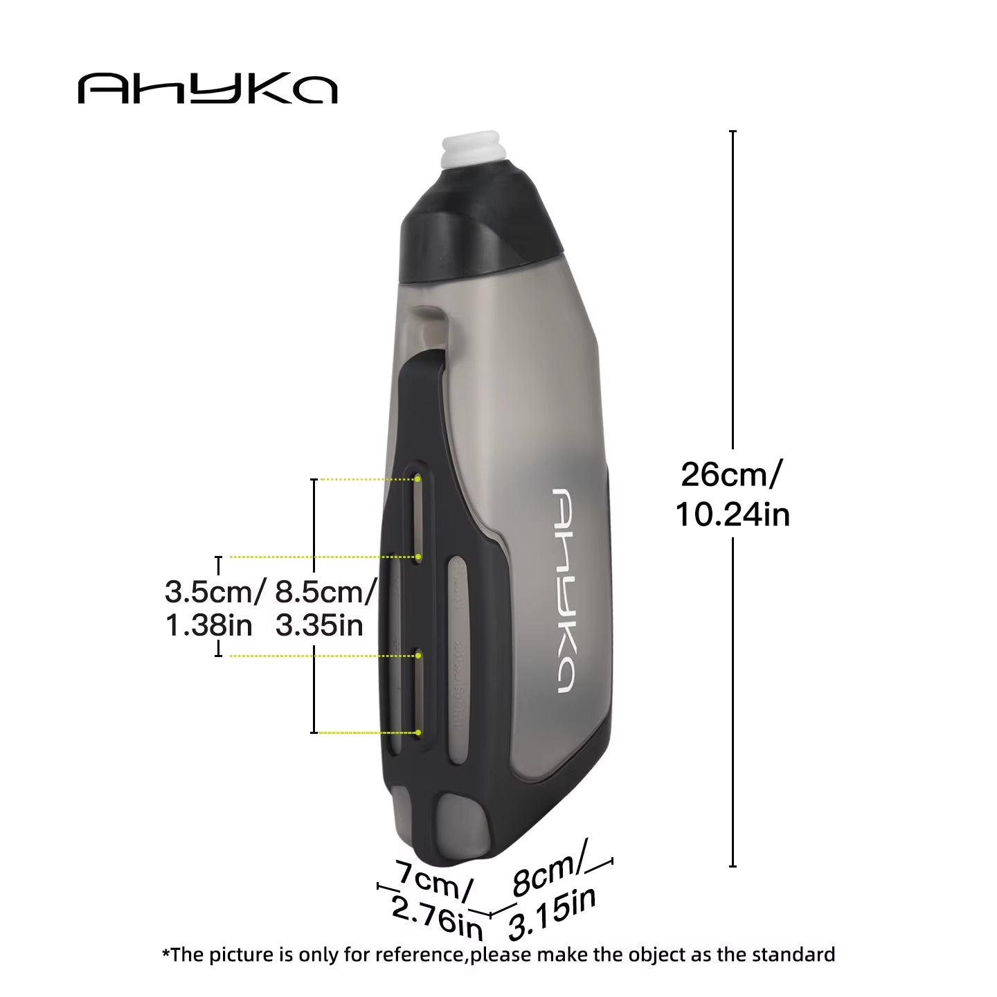 Aerodynamic 600ml Lightweight Cycling Water Bottle Set with Squeeze-to-Drink Design for Road Bikes