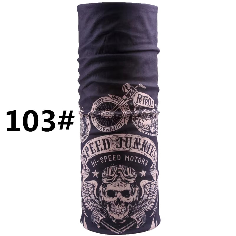 Stylish Dragon Print Multifunctional Bandana Scarf - Perfect for Summer Adventures!