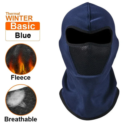 Thermal Winter Balaclava Cycling Full Face Mask Warm Outdoor Sports Motorcycle Ski Fishing Hunting Mask Fleece Scarf Cap Bandana
