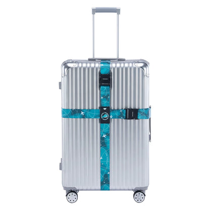 Anti-Theft Luggage Buckle Cross Strap Adjustable Bundling Packing Baggage Belt Cross Strap Suitcase Belts Bag Part Accessories