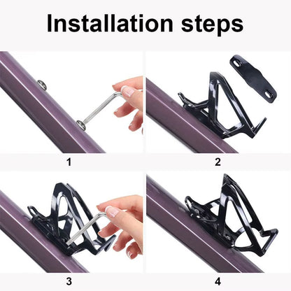 AirTag Bicycle Mount Concealed in Water Bottle Holder - Anti-Theft GPS Location Case Accessories