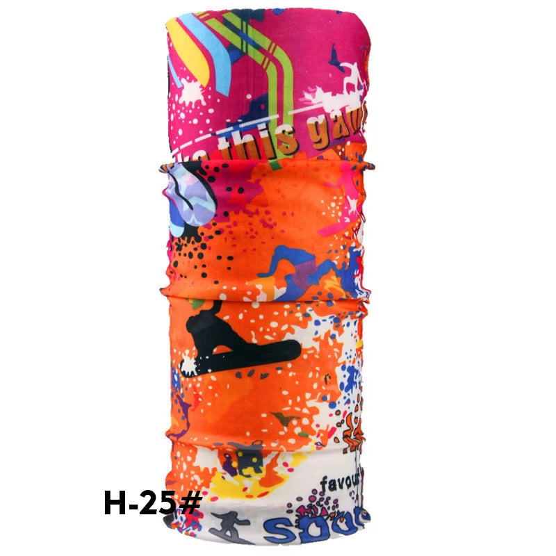 Stylish Dragon Print Multifunctional Bandana Scarf - Perfect for Summer Adventures!