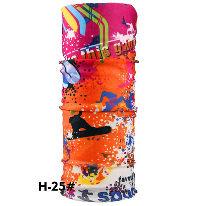 Stylish Dragon Print Multifunctional Bandana Scarf - Perfect for Summer Adventures!