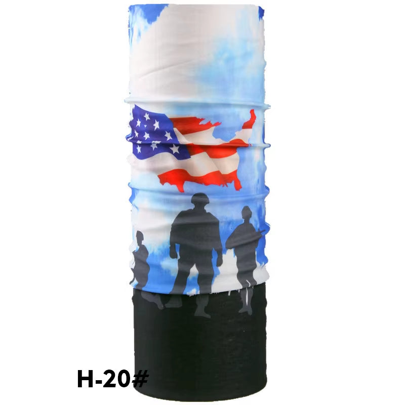 Stylish Dragon Print Multifunctional Bandana Scarf - Perfect for Summer Adventures!