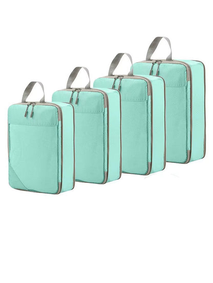 Compression Packing Cubes for Suitcases Travel Accessories Expandable Packing Organizers Lightweight Travel Organizer Cubes