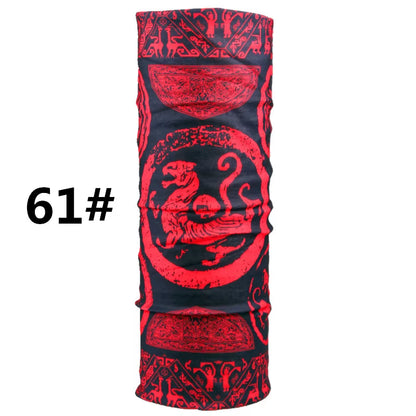 Stylish Dragon Print Multifunctional Bandana Scarf - Perfect for Summer Adventures!