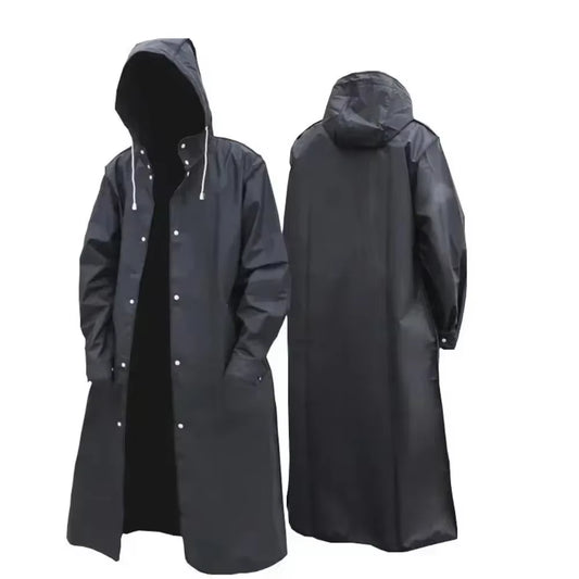 1PC Disposable Raincoat Long Full-Body Rain-Proof Men'S Adult Women Ransparent Portable
