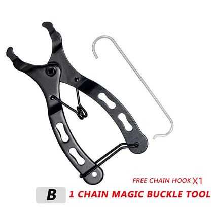 Mini Bicycle Chain Buckle Pliers - Quick Release Magic Link Clamp for Easy MTB & Road Cycling Repairs