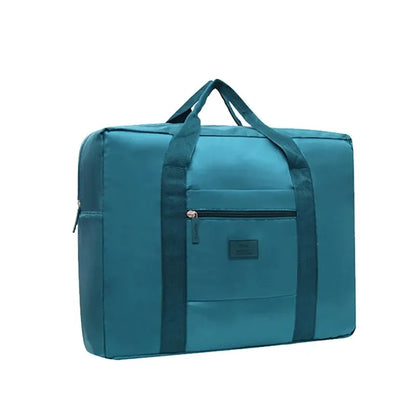 Lightweight Foldable Travel Duffel Bag: Unisex Tote Carry-On Luggage for Weekenders & Overnight Stays