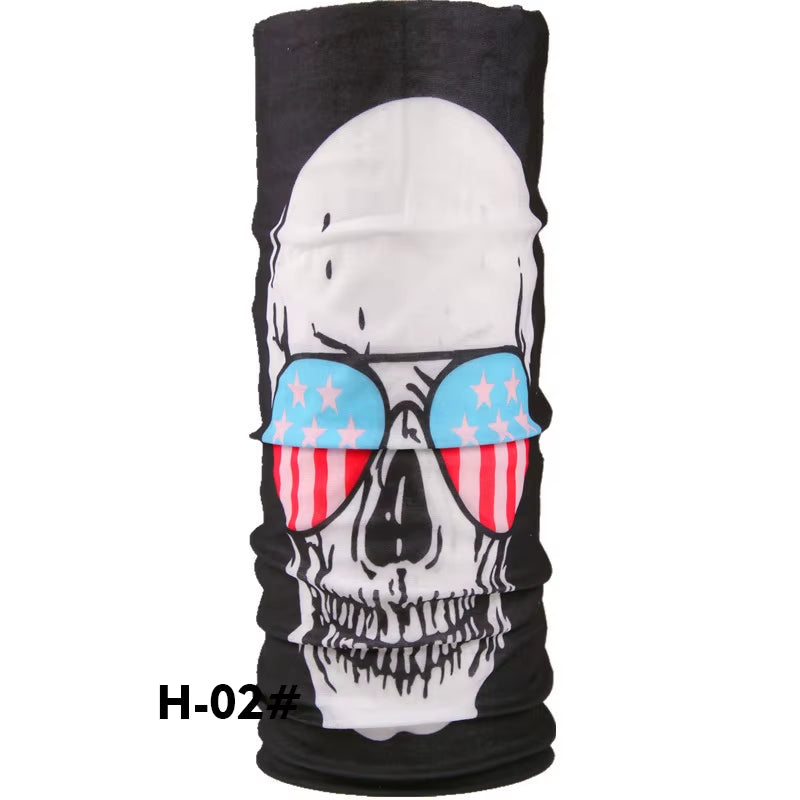 Stylish Dragon Print Multifunctional Bandana Scarf - Perfect for Summer Adventures!