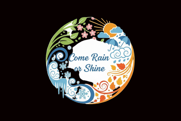 seasonal images in a circle